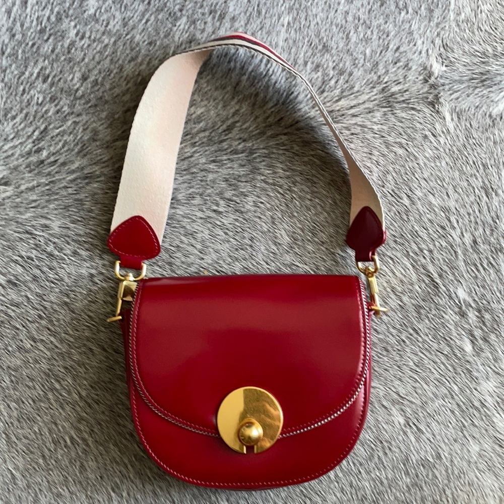 Dissona Leather Crossbody Bag